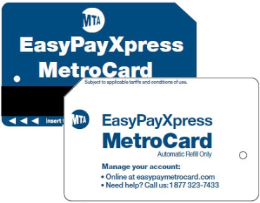 EasyPay MetroCard